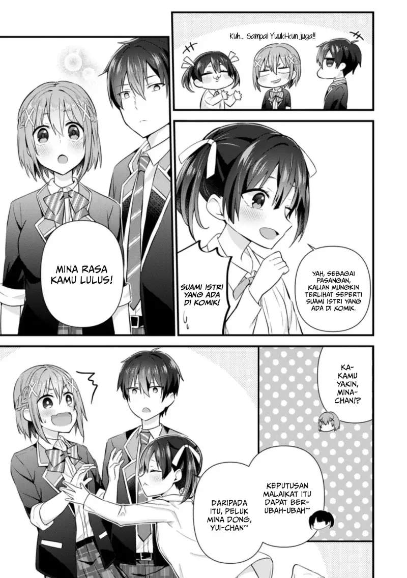 The Cute Girl Sitting Next to Me Is Trying to Make Me Fall in Love With Her as a Way to Ridicule Me, but the Tables Were Turned on Her Before She Knew It Chapter 07 Gambar 28